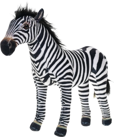 Pliušinis zebras 28 cm kūdikiams