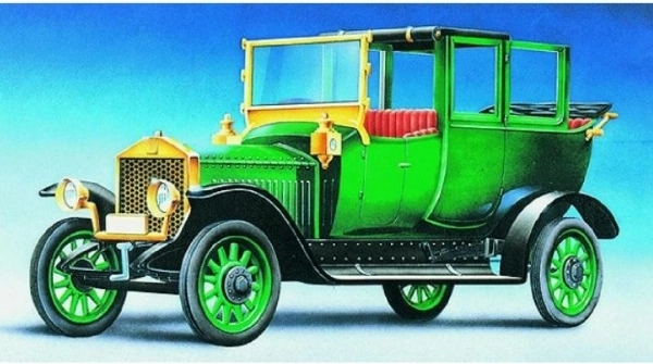 Modelis oldtimer ROLLS-ROYCE Silver Ghost 1911 – konstruktorius 1:32