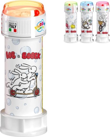 Muilo burbulų skystis Bob a Bobek su labirintu dangtelyje 60 ml – 1 vnt.