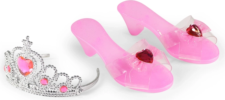 Pink Princess Set with Slippers