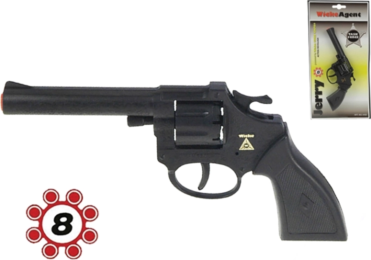 Jerry cap gun 19 cm (8-shot) - 1 pc