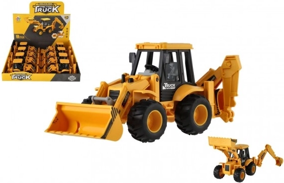 Plastikinis statybinis krautuvas 8x17 cm su inerciniu mechanizmu