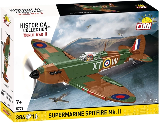 Cobi Supermarine Spitfire Mk.II building set in 1:32 scale
