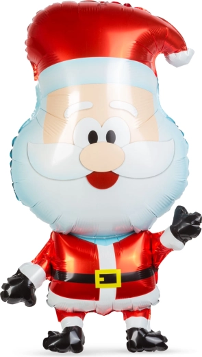 Christmas foil balloon Santa Claus 80 × 48 cm