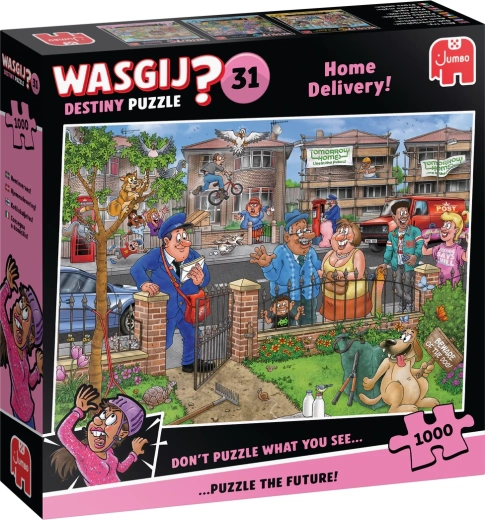 Jumbo Wasgij Retro Destiny 31: Home Delivery! 1000 pieces