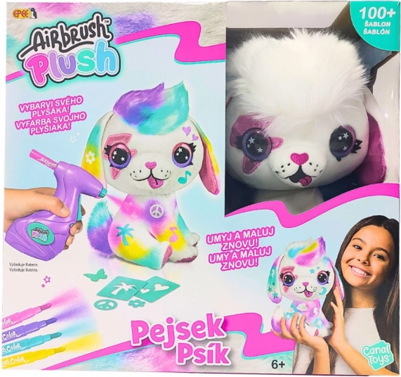 Airbrush studija – šuniukas kūrybinis rinkinys vaikams