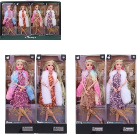 Doll in a Dress 28 cm - 1 piece