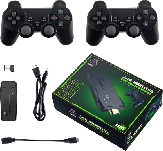 RENEW FORCE retro žaidimų konsolė televizoriui su dviem valdikliais