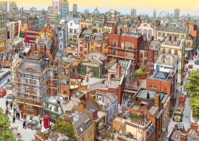 Sherlock Puzzle 2000 pieces by HEYE