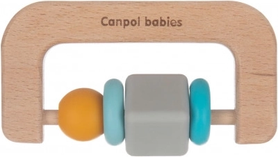 Canpol babies wooden-silicone teether