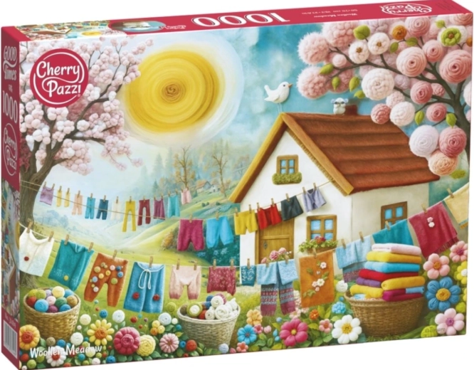Dėlionė CHERRY PAZZI – Vilnų pieva, 1000 dalių