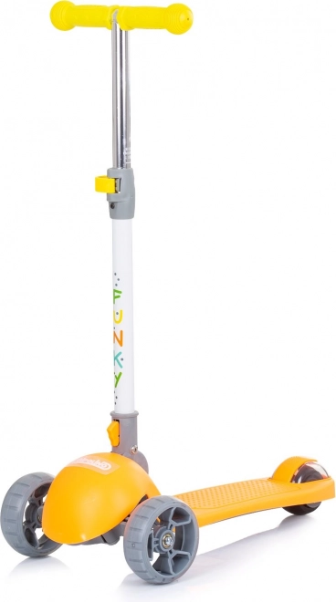 Chipolino Funky Orange Kids Scooter with LED Wheels