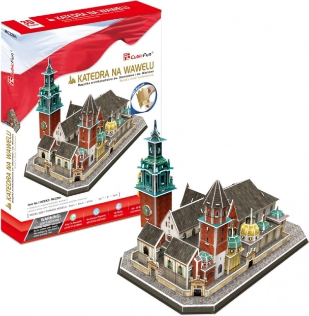 CubicFun 3D Puzzle Wawel Cathedral (101 pieces)