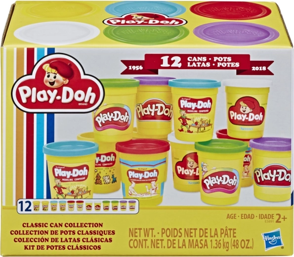 Play Doh 12 indelių