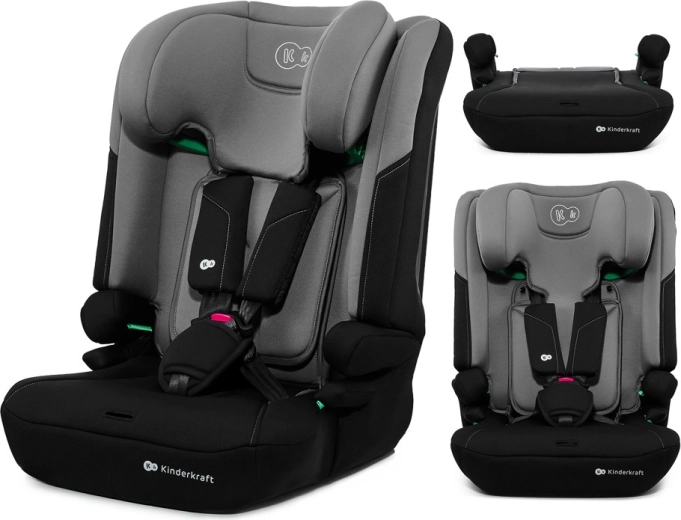 Kinderkraft automobilinė kėdutė i-Comfy i-Size 76–150 cm juoda