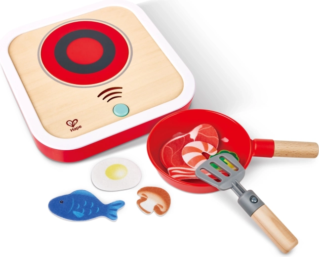 Hape interaktyvi medinė viryklė su šviesa ir garsu
