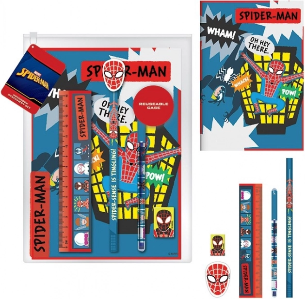 Premium Spider‑Man Sketch School Set