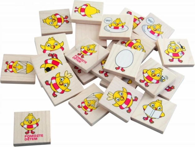 Medinis atminties žaidimas „Viščiukas“ – atminties ir pastabumo lavinimas