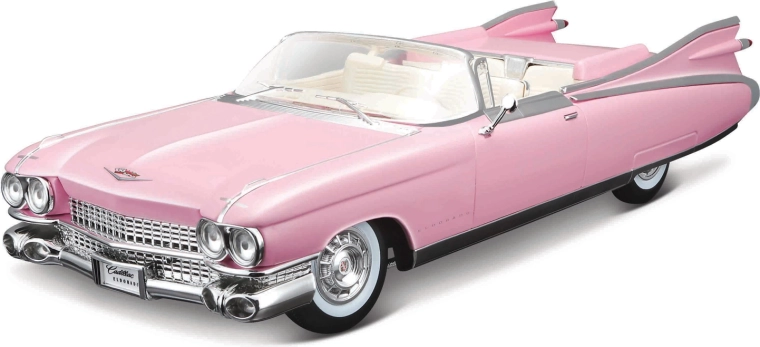 Maisto Cadillac Eldorado Biarritz 1959 rožinis automobilio modelis 1:18