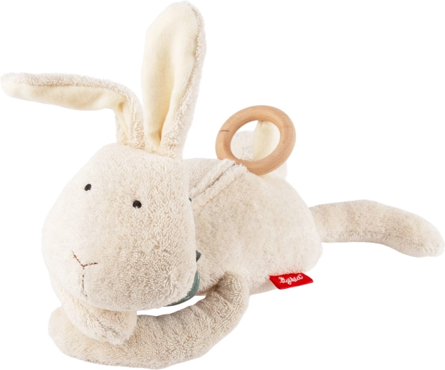 Sigikid Mamilodie nėščiosios zuikutis su muzikiniu mechanizmu, ecru, 36 cm