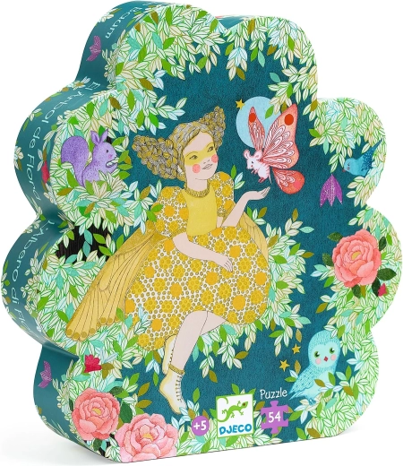Djeco puzzle in a box Flora the Fairy's Tree – 54 pieces