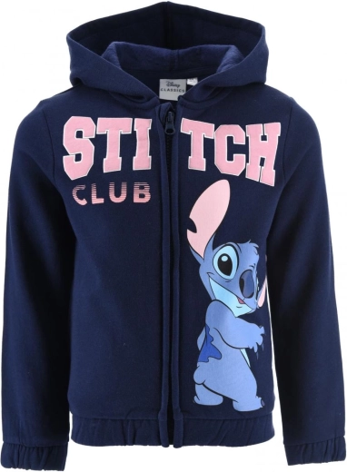 Vaikiškas džemperis su gobtuvu „Lilo ir Stitch“