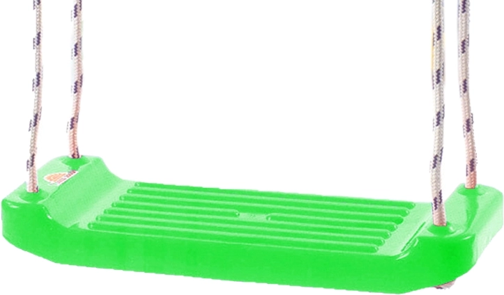 Plastikinės vaikiškos sūpynės – lentelė, žalios