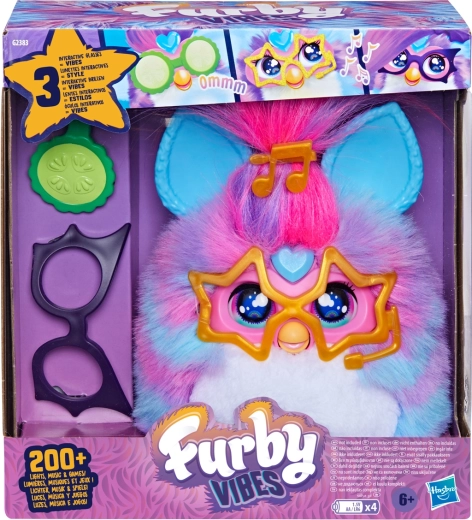 Hasbro Furby Vibes interaktyvus pliušinis draugas