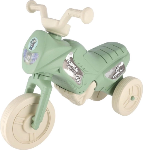 Yupee Enduro balansinis triratukas pastelinis žalias