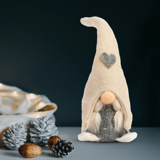 Christmas Scandinavian gnome, 28 cm - 1 piece