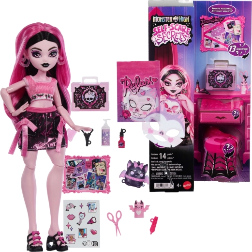 Monster High Self‑Scare Secrets doll Draculaura