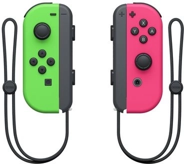 Nintendo Joy-Con Controllers – Green/Pink (Neon)