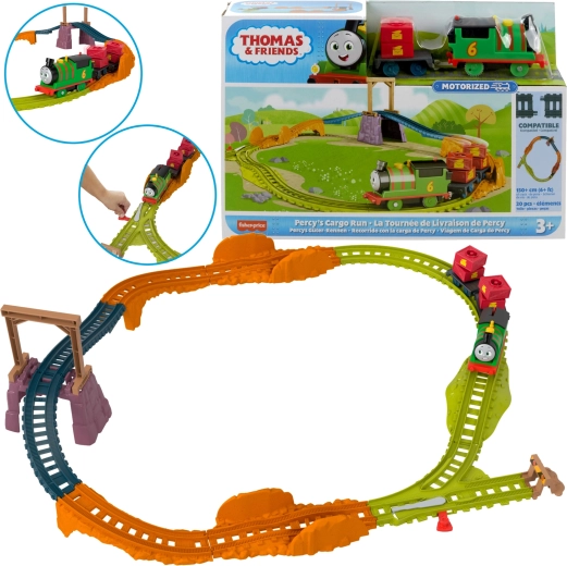 Fisher-Price Thomas & Friends Postal Delivery with Percy's Locomotive and Tracks