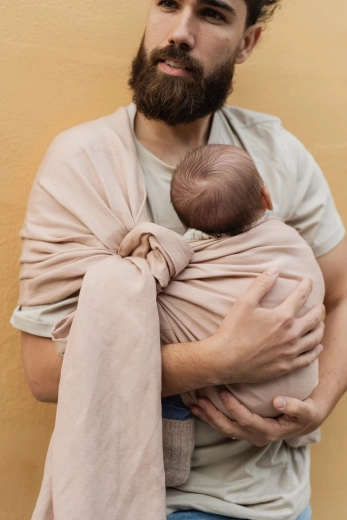 BOBA ring sling tipo nešynė „Ring Wrap“ – Bijūnas