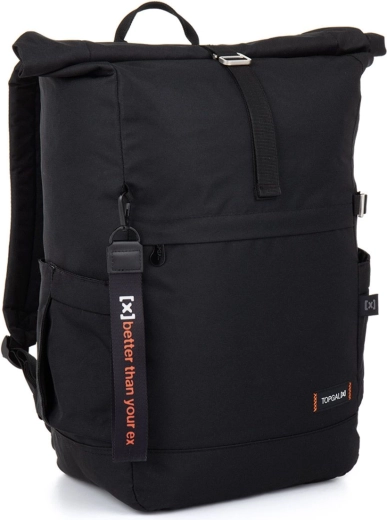 Juoda rolltop kuprinė Topgal X Ezra