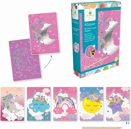 Artissimo Magic Dream Scratch Art Set