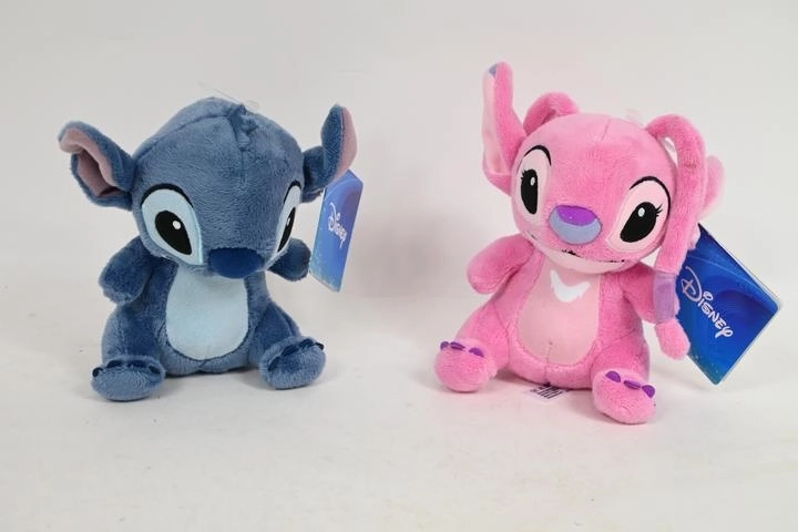 Disney Stitch ir Angel mini pliušinės figūrėlės 17 cm (12 vnt. dėžutėje)