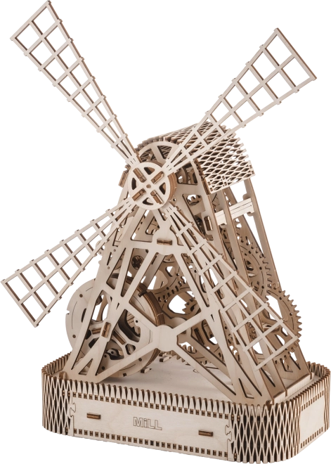 Wooden 3D Puzzle Mill