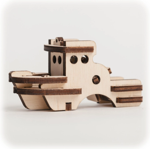 CuteWood wooden 3D puzzle boat
