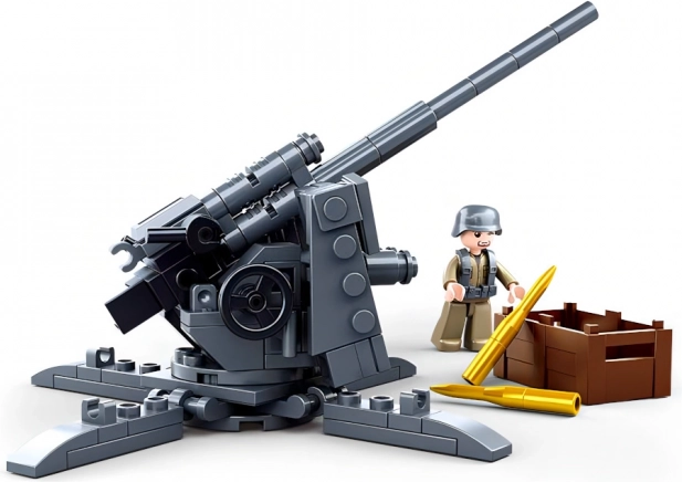 Sluban Army WW2 M38-B0852 Priešlėktuvinis pabūklas