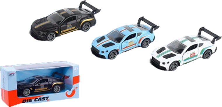 Metalinis lenktyninis automobilis su atgal traukimo mechanizmu – 1 vnt.
