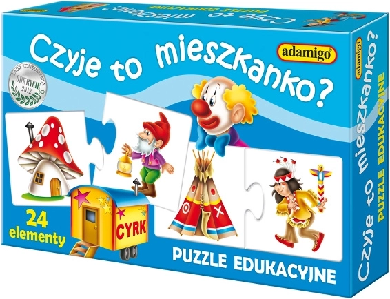 Žaidimas „Kieno tai būstas?“ Dėlionė vaikams