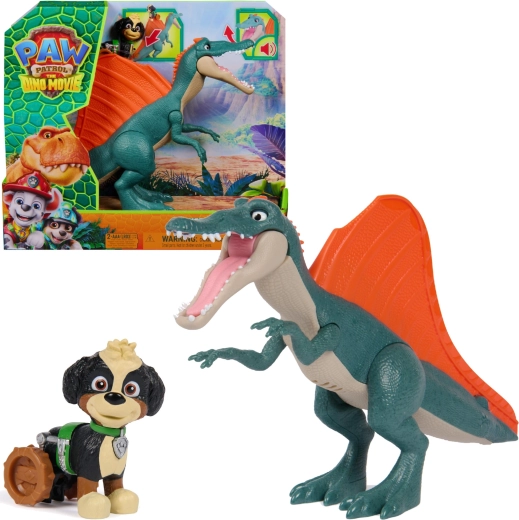 Šunyčiai Patruliai Rise & Roll Dino rinkinys su spinozauru ir Rekssu