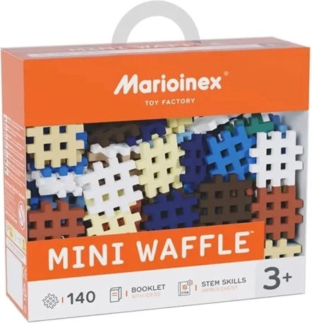 Mini waffle building set, 140 pieces, pattern 4
