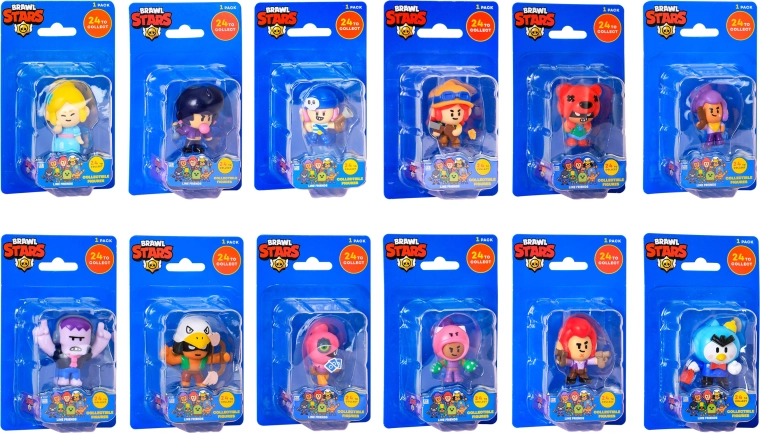 Brawl Stars Series 1 collectible figure in blister pack - 1 piece