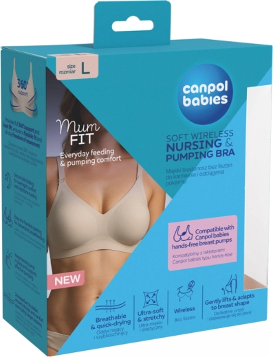 Canpol babies MumFIT Nursing & Pumping Bra, size L