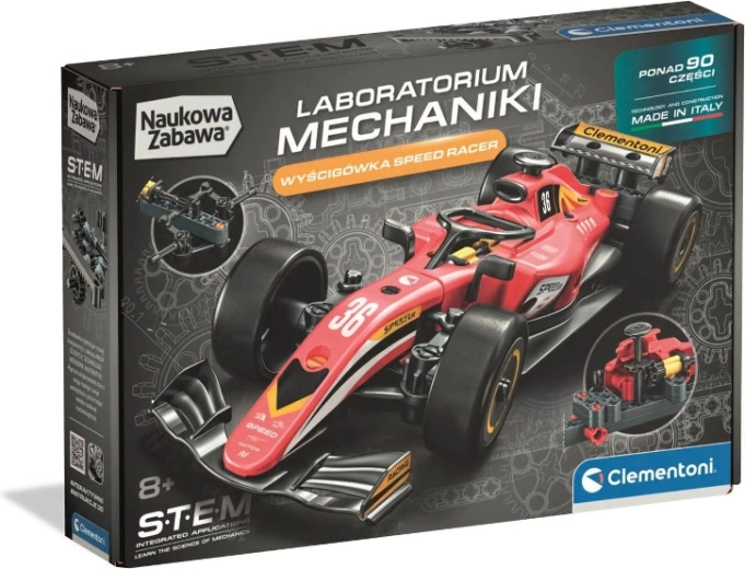 Lenktyninis automobilis Speed Racer – mechaninis konstruktorius