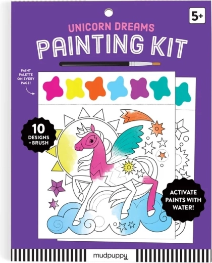 Mudpuppy Water Painting Unicorn Dreams