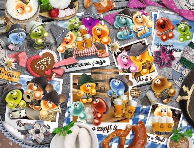 Gelini at Oktoberfest puzzle 2000 pieces