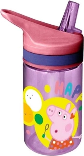 Vaikiškas gėrimo buteliukas ŠVINKA PEPPA 400 ml iš Tritano
